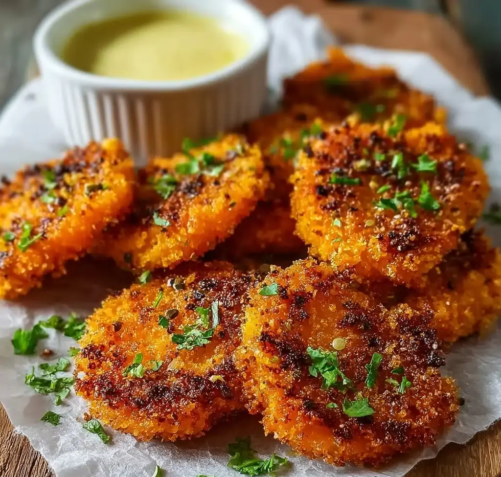 Crispy Smashed Carrots Bites Recipe