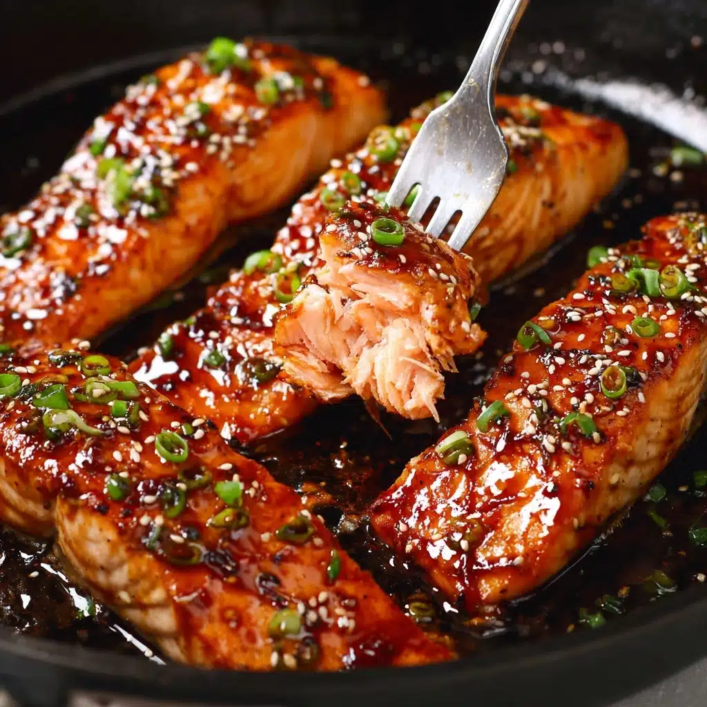 Maple Cinnamon Glazed Salmon Recipe - Recipe Image