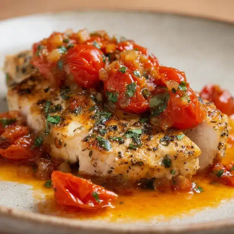 Healthy Chicken Pomodoro Skillet Recipe