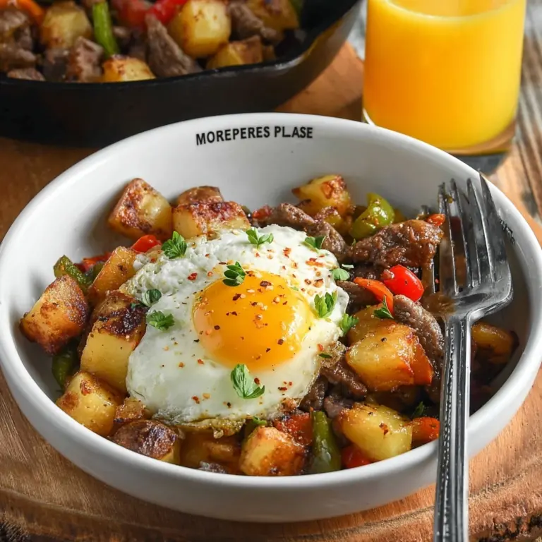 Steak and Potato Breakfast Hash Recipe