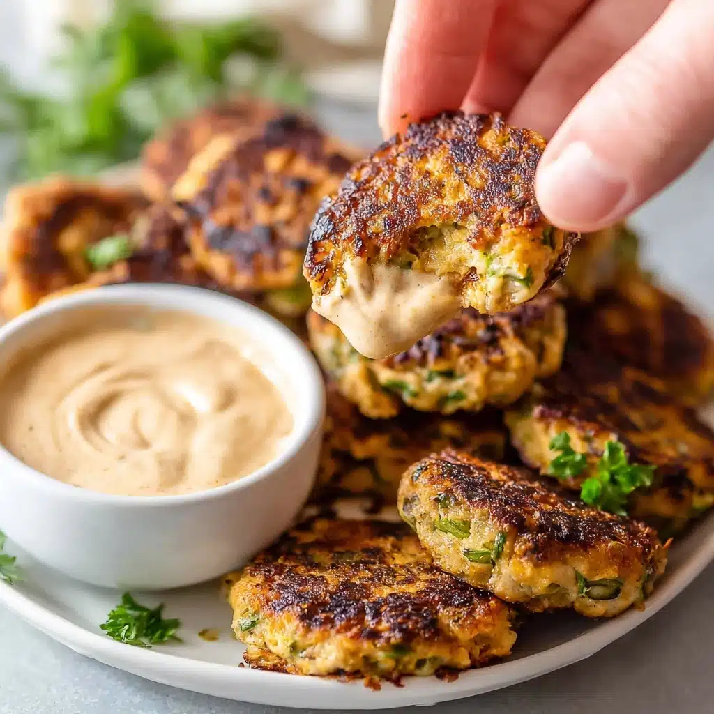 Mediterranean Chicken Patties Recipe - Recipe Image