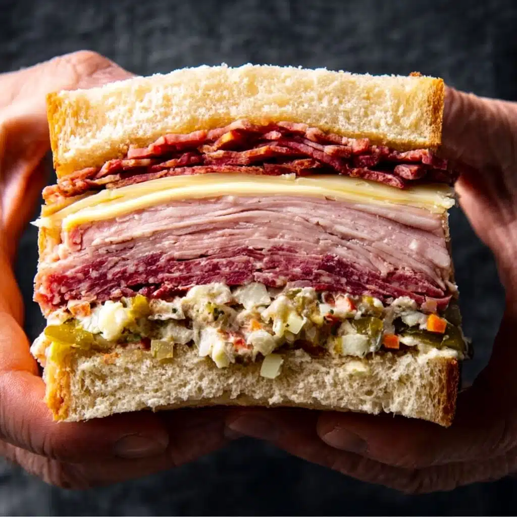 Authentic Muffaletta Sandwich Recipe - Recipe Image