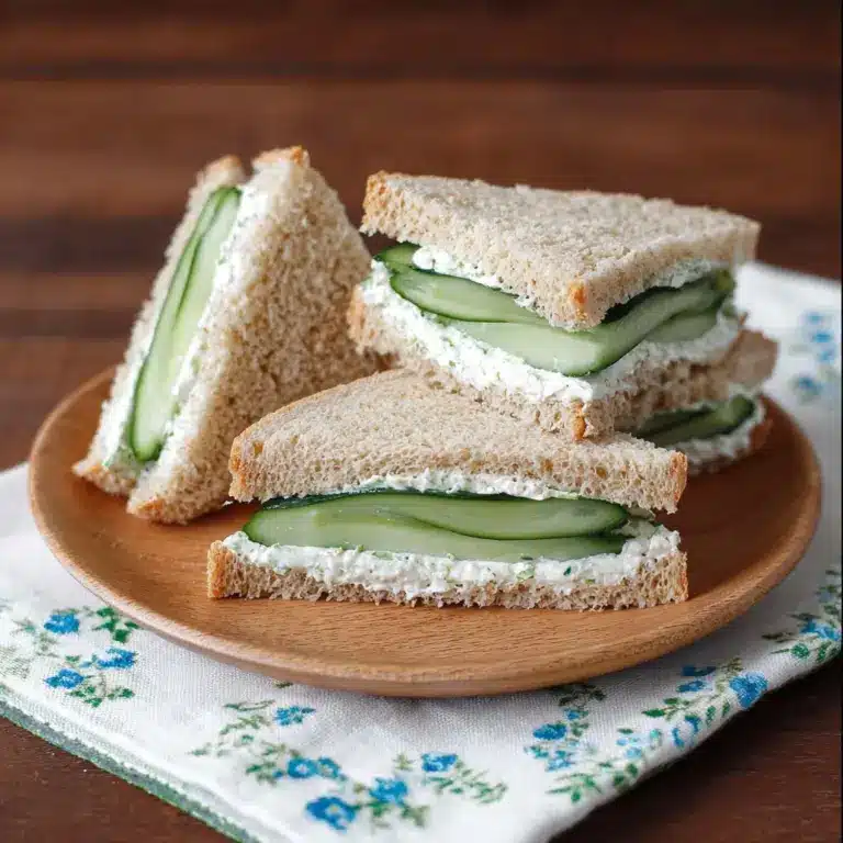 Cucumber Sandwiches Recipe