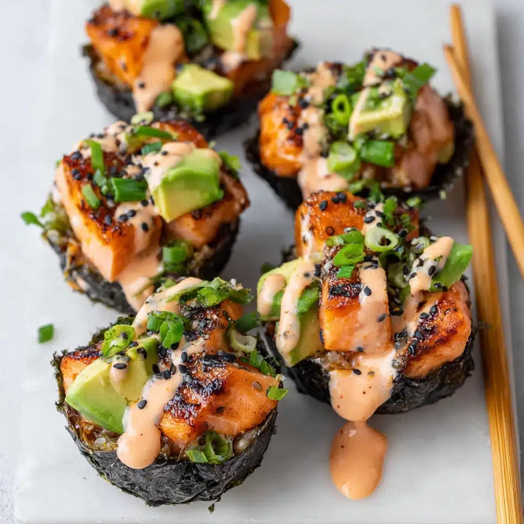 Spicy Salmon Rice Muffins Recipe - Recipe Image