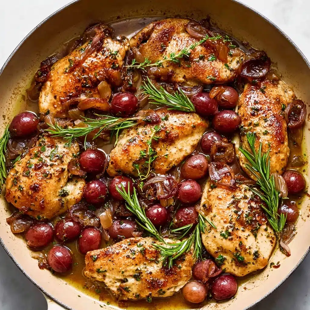 Chicken Veronique with Grapes Recipe - Recipe Image