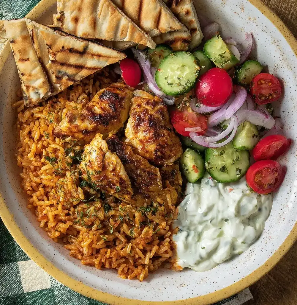 One Pot Shawarma Chicken and Rice Recipe