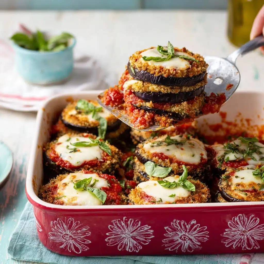 Classic Eggplant Parmesan Recipe - Recipe Image