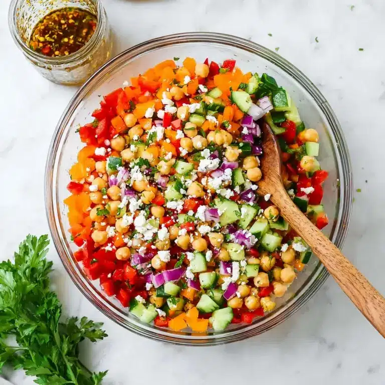 Mediterranean Chickpea Salad Recipe