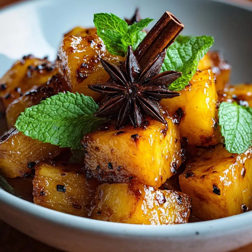 Spiced Pineapple Ingredients Recipe - Recipe Image