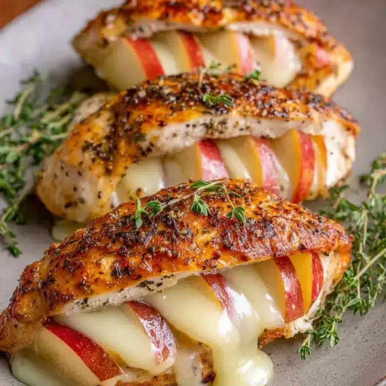 Apple and Brie Stuffed Chicken Recipe