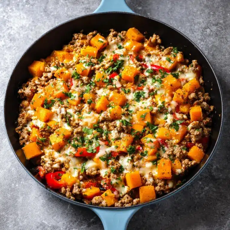 Ground Turkey and Butternut Squash Recipe