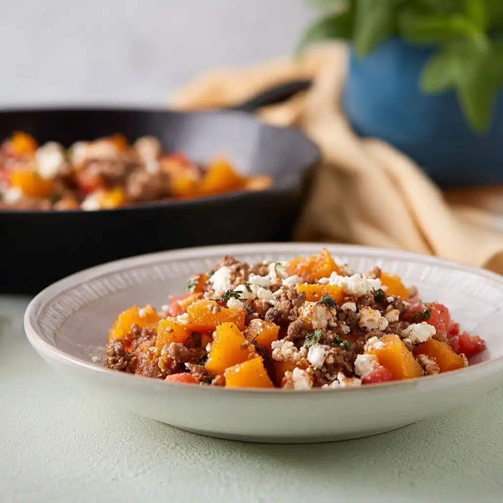 Ground Turkey and Butternut Squash Recipe - Recipe Image