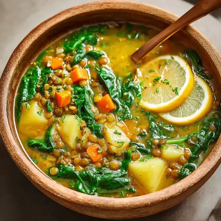 Lemon Lentil Soup Recipe