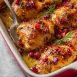 One-Pan Cranberry Rosemary Chicken Recipe
