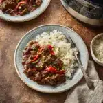 Slow Cooker Pepper Steak Recipe