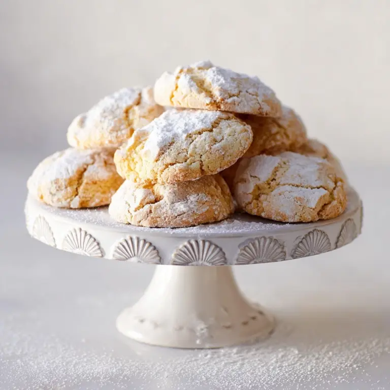 Almond Cloud Cookies Recipe