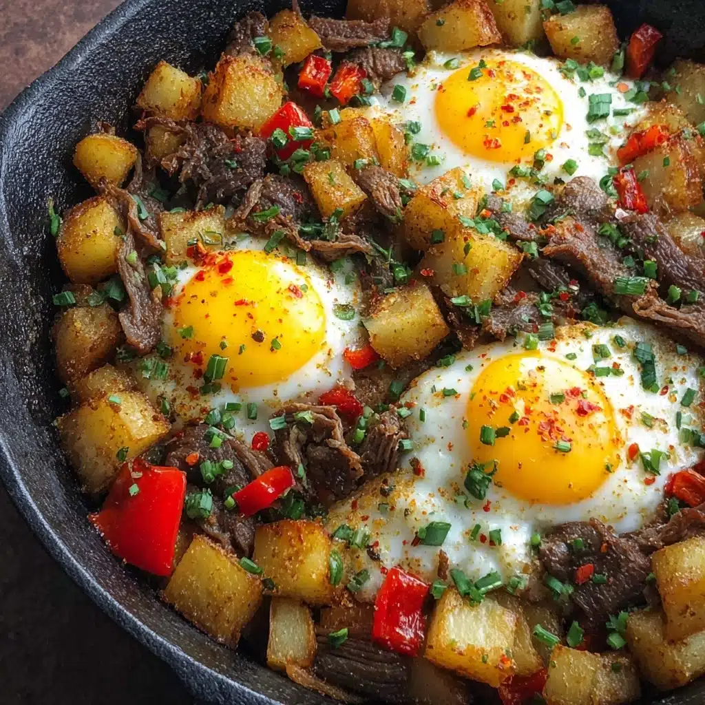 Steak and Potato Breakfast Hash Recipe - Recipe Image