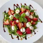 Balsamic Strawberry Caprese: A Fresh Twist on a Classic Salad