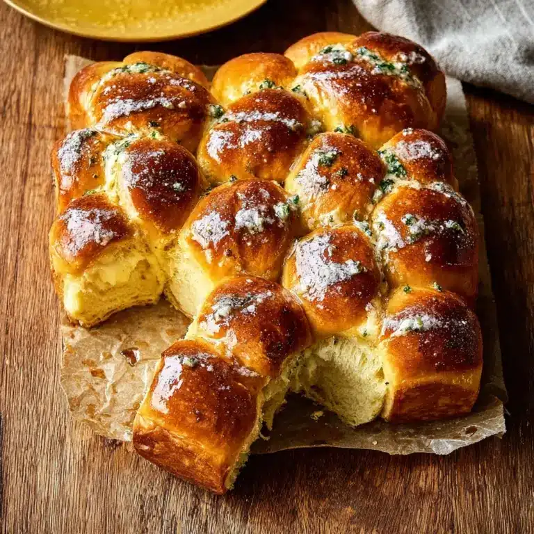 Salted Sage Honey Butter Brioche Rolls Recipe