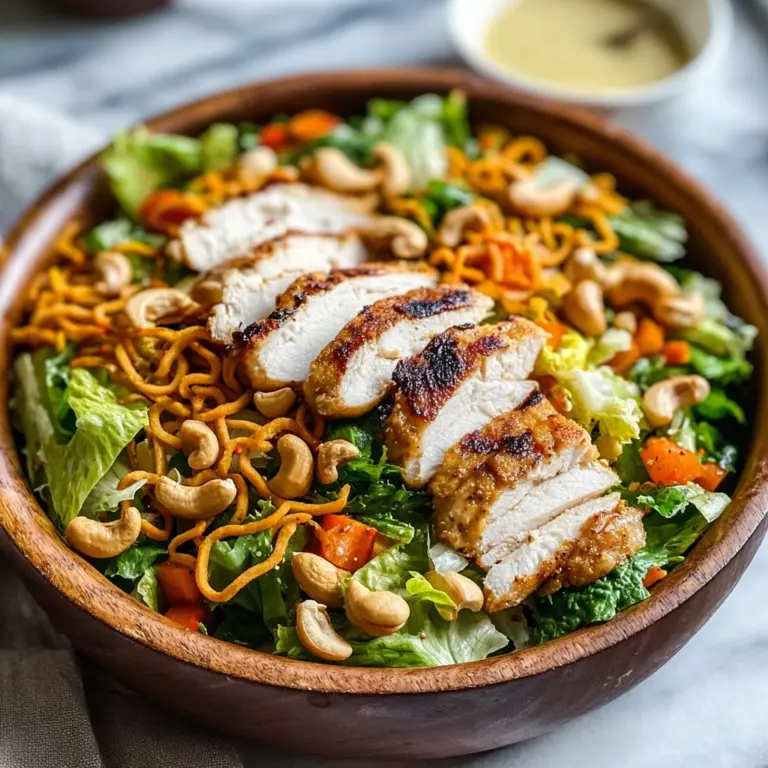 Chicken Cashew Crunch Salad: An Incredible Ultimate Recipe