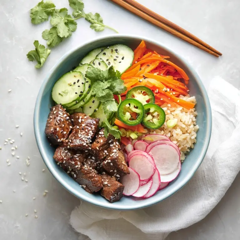 Easy Banh Mi Rice Bowl Recipe