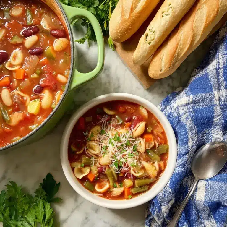 Minestrone Soup (Olive Garden Copycat) Recipe