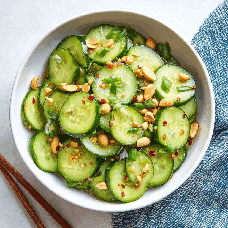 Thai Cucumber Salad Recipe