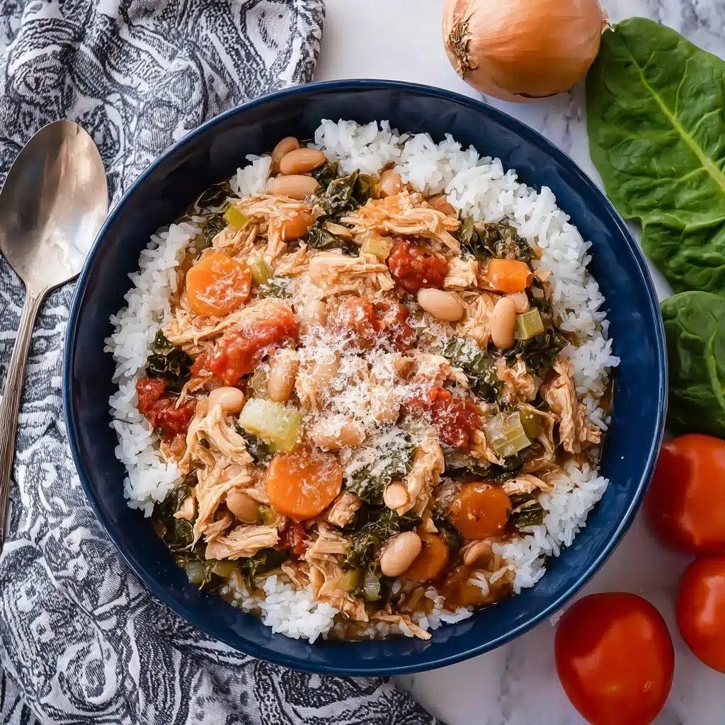 Italian Chicken and Rice Stew Recipe - Recipe Image