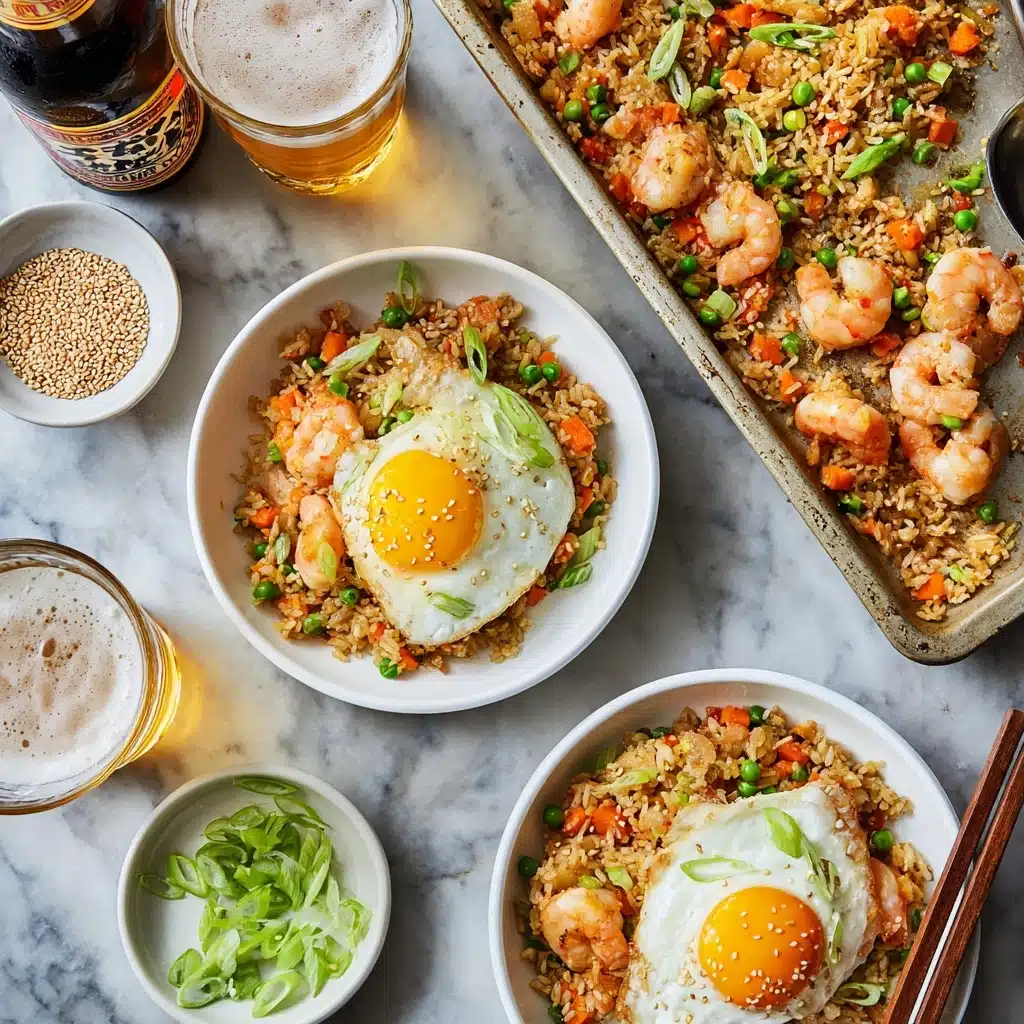 Sheet Pan Fried Rice Recipe - Recipe Image