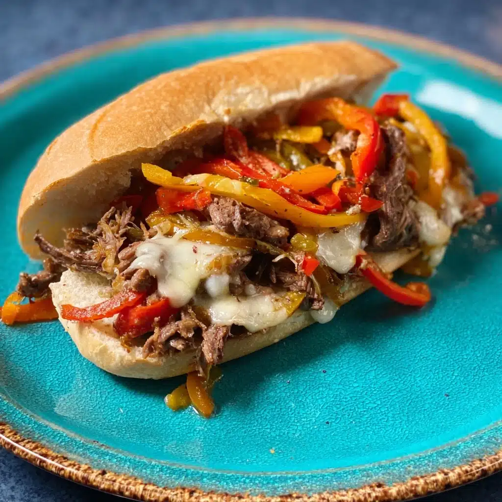 New England Steak Bomb Sandwich Recipe - Recipe Image