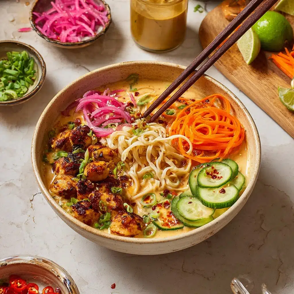 Mango Noodle Bowl with Crispy Tofu Recipe - Recipe Image