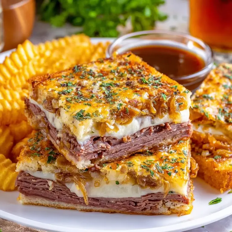 French Dip Squares Recipe