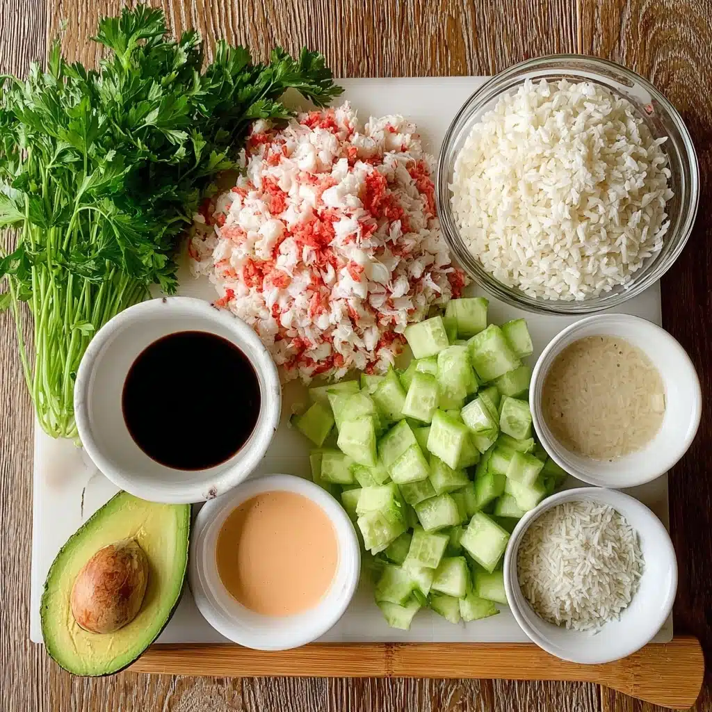 Crunch Roll Sushi Bowl Recipe - Recipe Image