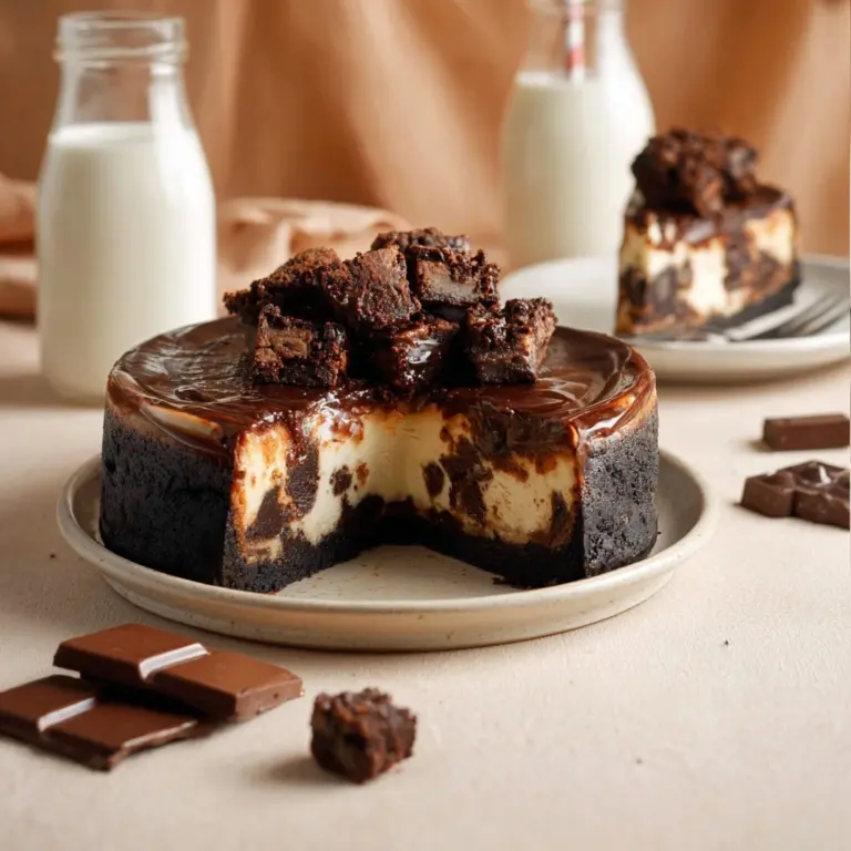 Brownie Cheesecake Recipe