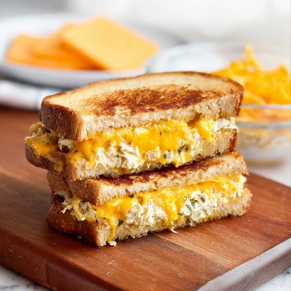 Air Fryer Tuna Melt Recipe - Recipe Image