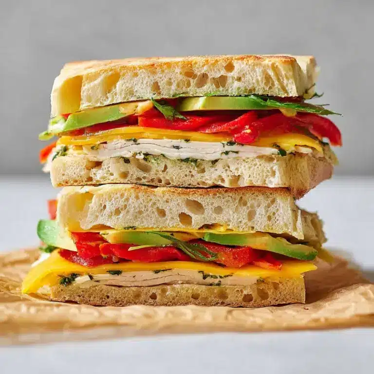 Chipotle Chicken Avocado Melt Recipe