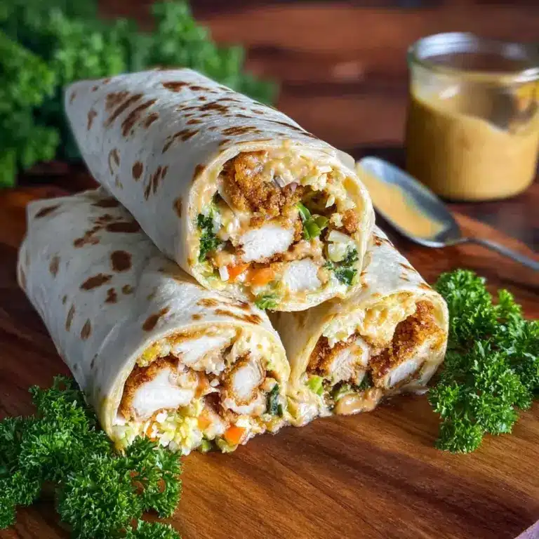 Healthy Honey Mustard Chicken Wrap Recipe