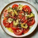 Tomato and Artichoke Salad with Capers – A Mediterranean Delight