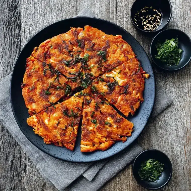 Crispy Kimchi Pancake (Kimchijeon) Recipe