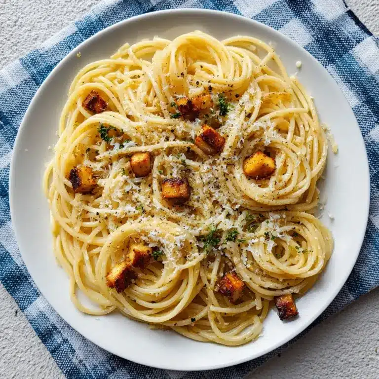 Halloumi Carbonara Recipe