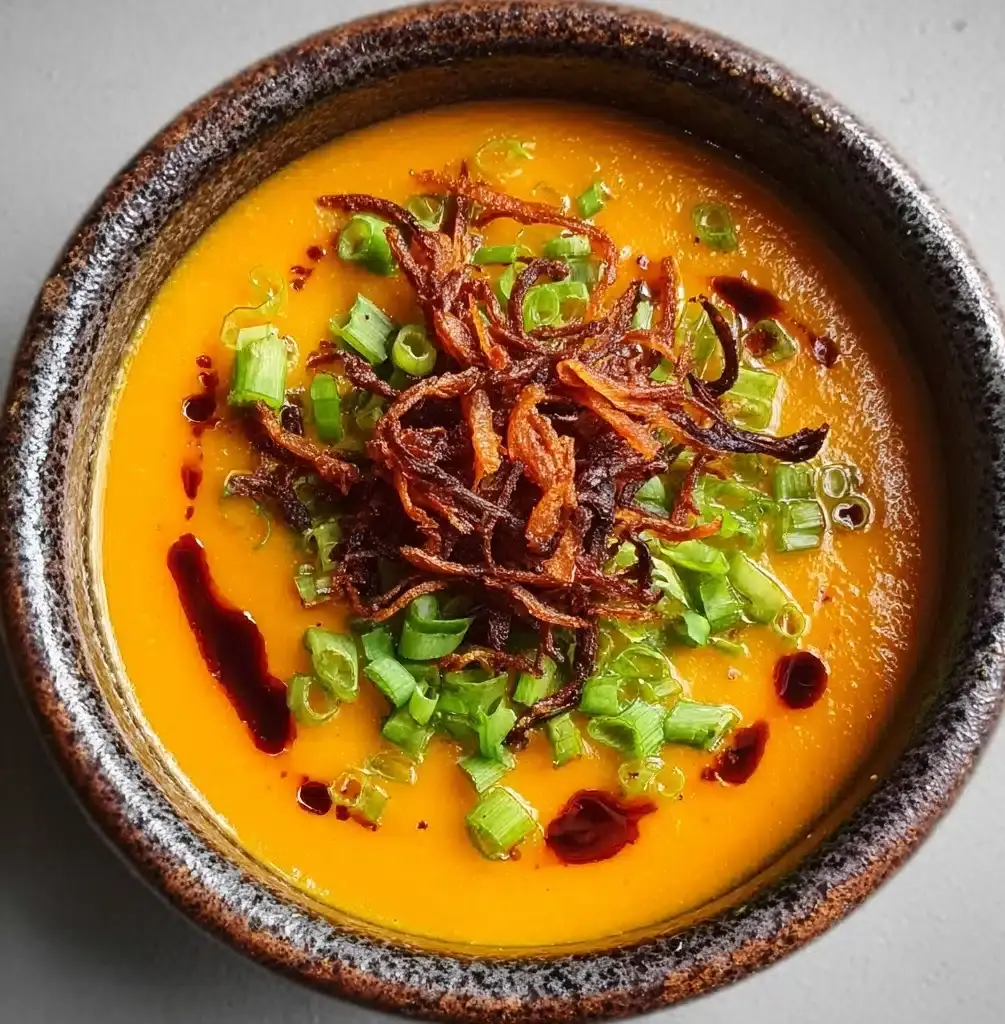 Spicy Miso Carrot Soup Recipe