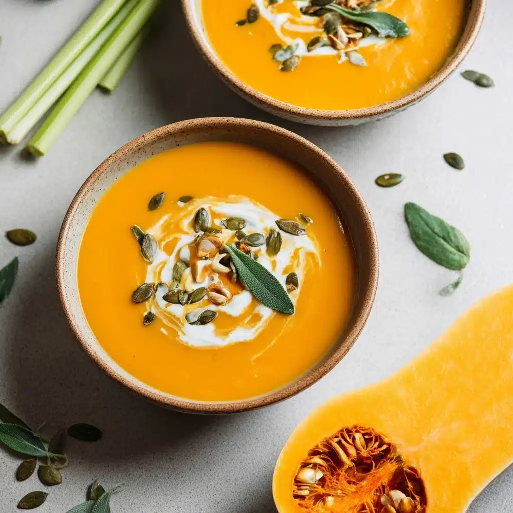 Roasted Butternut Squash Soup Recipe - Recipe Image