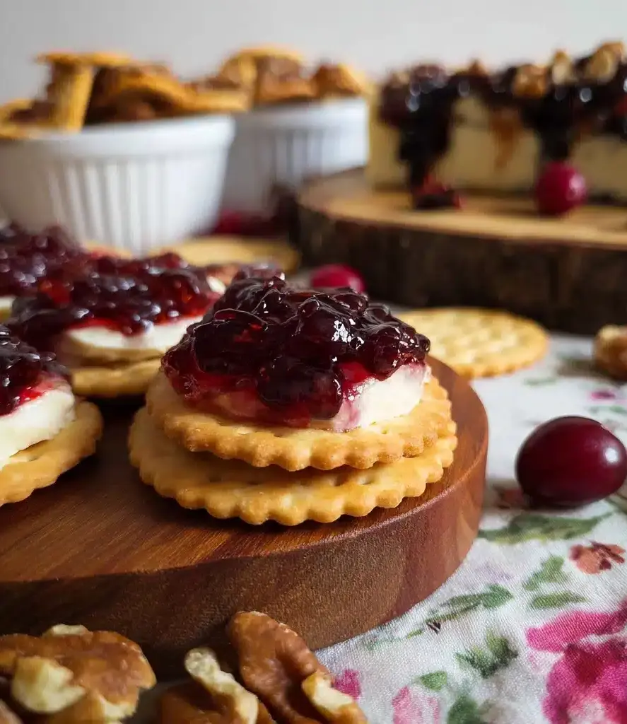 Baked Cranberry Cream Cheese Dip