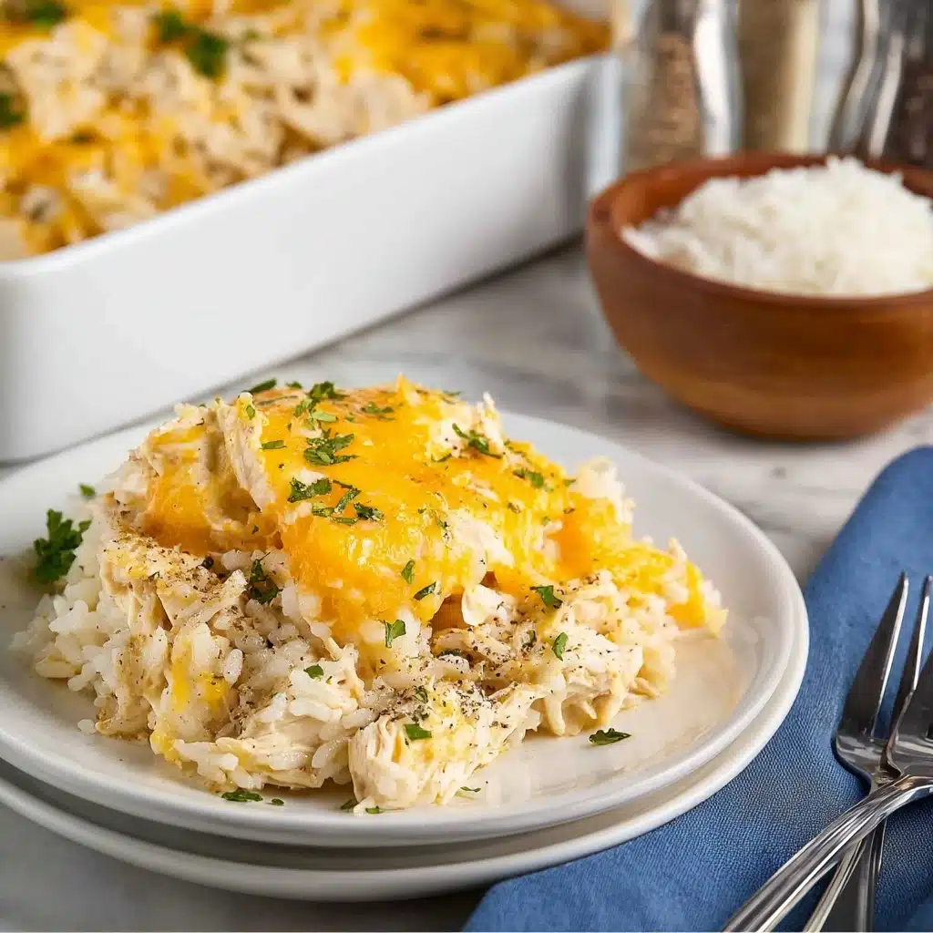 Chicken and Rice Casserole Recipe - Recipe Image