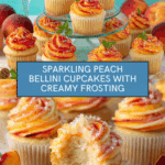Peach Bellini Cupcakes Recipe