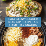 Slow Cooker Bean Dip Recipe