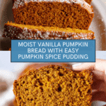 Vanilla Pudding Pumpkin Bread Recipe