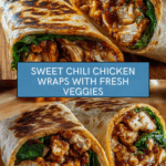 Sweet Chili Chicken Wraps Recipe