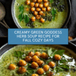 Green Goddess Herb Soup Recipe