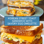 Korean Street Toast Sandwich with Egg Recipe
